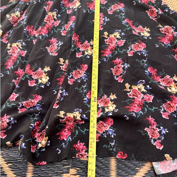 Public School | Rima Crew Neck Half-Sleeve Floral Print Midi Dress Size US 2 - Picture 9 of 9